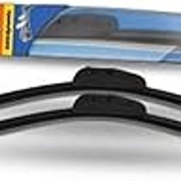 myTVS Frameless wiper blades | Wipers for All car | Wiper set for Front Wind Shield | Size 22" x 17" Inches-image-99