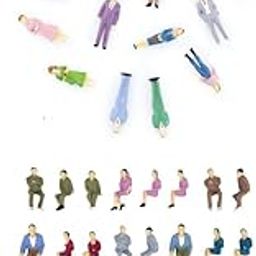 VELURA 150 Model Train Railway Diorama Scenery People Figures Passengers 1:50 O Scale|1 x Uncapping Fork|Other O Scale| Model Railroads & Trains-28