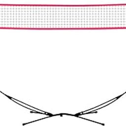 Badminton Net Professional Folding Tennis Net for Entertainment Outdoor Yard Red | Badminton | Tennis & Racquet Sports-picture-22