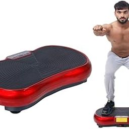 Health & Fitness_Hub Power Vibration Exercise Machine, Vibrating Plate Weight Loss Vibrator Power Body Fit Massage Device Slimming Fitness 1 Year Warranty-image-52