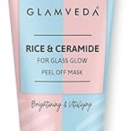 Glamveda Rice & Ceramide Korean Glass Skin Peel off Mask | Reduces Signs of Ageing | For Dry & Dull Skin Brightening & Even Tones Complexion | Peel off Face Mask for Men & Women | 60gm-image-21