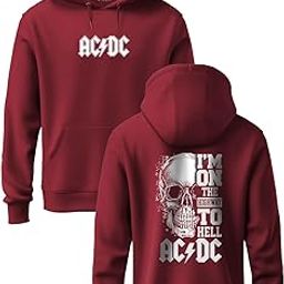 Hoodies | Unisex Hoodie Sweatshirt Music Front Back Printed for Both Girls and Boys MU-ACDC-image-88