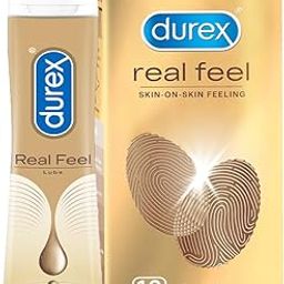 Durex Real Feel Condoms 10 Count with Real Feel Lubricant - 50ml Combo-image-27