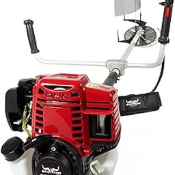 BALWAAN Krishi BX-35 Brush Cutter 35cc Petrol Engine 4 Stroke Side Pack Crop Cutter Machine Heavy Duty 80 Teeth, 3 Teeth and Tap & go Blades for Crop, Grass, Garden, Lawn Cutting-29