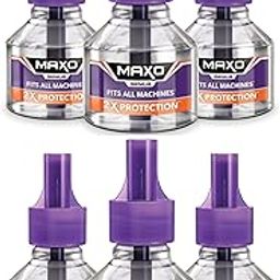 Maxo Mosquito Liquid Vaporizer Refill Fits All Machine (45ml) -pack of 6pcs-picture-6