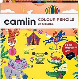 Camlin Kokuyo 4192567 24-Shade Full Size Colour Pencil Set (Assorted)-image-5