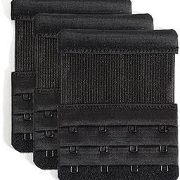 Bra Extenders 4 Hook Soft Stretchy Bra Extension Strap Comfortable Pack of 3-image-78