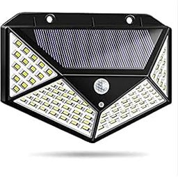 Ronest Solar Lights 100 LED Solar Power Outdoor Motion Sensor Light With LED On Both Side, Waterproof-16