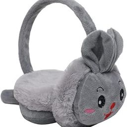 w+ Children's Cute Rabbit Style Winter Cold Protection Soft Earmuffs Suitable For 10 Years Above (Grey)-picture-34