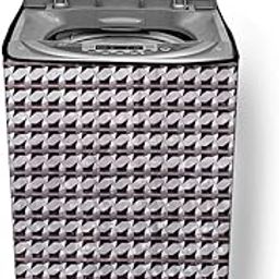 Stylista Washing Machine Cover Compatible for Whirlpool 7.5 kg Fully-Automatic Top Load 360 Degree Bloomwash Pro H 7.5 Printed Pattern-image-57