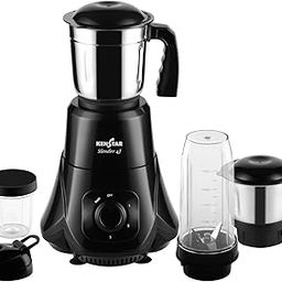 Kenstar Slender 500 W Mixer Grinder (Slender 4Jar | 4 Jars | Black)-image-40