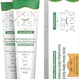 Skineasi Comfoot, Anti Shoe-Bite Gel | Dermatologically Tested | It Prevents Shoe Bites For Heels, Ankles Bridges, Between The Tones, Bunions | Pack Of 2-40Gm (20Gm Each)-image-45