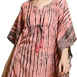Casual Crepe Kimino Sleeves Women's Kaftan Dress ll Stylish Kaftan for Women Casual & Everyday Kurta |Kaftan Top for Women-image-9