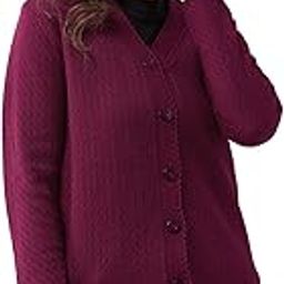 Women's Blended V-Neck Sweater-picture-22