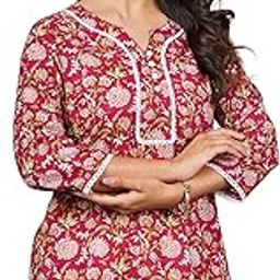 Kurta for Women Daily Classic Straight Cut with Side Slits for Ease and Style | Ethnic Wear for Casual & Festive Occasions | Women's Straight Kurtas-image-115