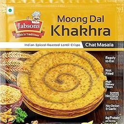Jabsons Moong Dal Roasted Khakhra - 180gm-image-17