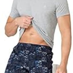 Men Allover Print Boxer Shorts - 100% Super Combed Cotton - Pack of 2 - Functional Pockets-picture-52