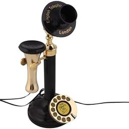Candlestick Phone, Black Vintage Phone, Vintage Telephone, Old Home Phone, Old Style Telephone, Antique Old Telephone, Best Gift - Authentic HUB-image-41