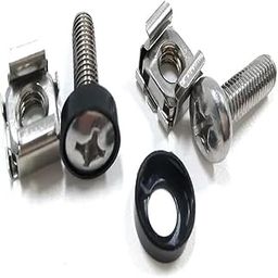 DKURVE® Cage Nuts and Rack Screw Kit M6 x 16mm Rack Mount Cage Nuts Screws and Washers for Rack Mount Server Cabinet, Rack Mount Server Shelves, Routers (60 PACK)-13