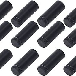 Standoff Screw, 12PCS 19Ãƒâ€”50mm Advertising Nail Thickened Stainless Steel Stable Polished Surface Matte Black Standoff Screws Acrylic, Computer Screws-picture-12