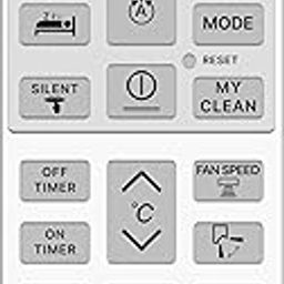 ZIEVA Compatible with Hitachi AC Remote Replacement for 1, 1.5, 2 ton Split/Window Air Conditioner - Please Match The Original Remote (AC 168 B)-2