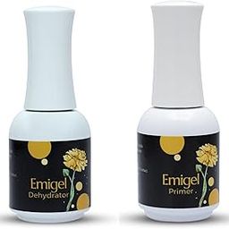 Coslifestore 2 PCS 15ml each- Dehydrator & Primer Nail Art Salon Professional Nail Prep - used in nail extensions-image-5