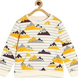 Mini Klub Boys Conversational Printed Pullover Sweatshirt-image-2