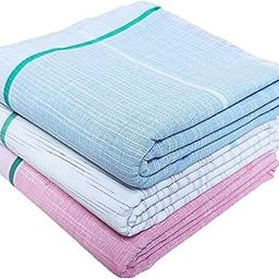 Mk weaves Cotton Gamcha Bath Towels 250 GSM Multicolored (Set of 3, 31 X 65 Inch) Light Weight-image-61