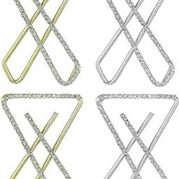 Fashions Clip on Sari Sadi Saris plates Clip Dupatta Lengha Choli Chunri scarfs Safety saree Pin for Women-25