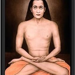 Zig Zag Mahavatar Babaji Photo Frame For Wall Table Size Small ( 6x8 inches, Acrylic Glass),Black-image-53