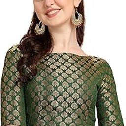 Art Silk Half Sleeve Readymade Blouse for Women-image-68