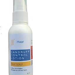 Haar Dandruff Control Lotion for Men & Women 50 ml | Overnight Lotion To Soothe Itchy & Irritated Scalp | Reduces Dandruff | Makes Scalp Healthy | Hair Lotion-picture-14