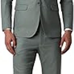 Men's Polyester Blend Three Piece Suit-Dress Set-image-76