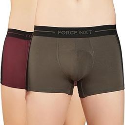 Pack of 2 Micro Modal Elastane Stretch Ultrasoft Trunk for Men-image-1