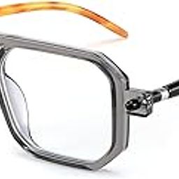 Karsaer Vintage Square Blue Light Blocking Glasses Women Men 70s Flat Aviator Glasses Computer Anti Glare E1133-image-47