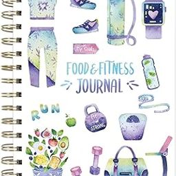 Food and Fitness Journal Meal Journal Diary Workout Wellness Log Notebook Planner Weight Loss Diet Meal Exercise Training Health Tracker 6.1" x 8.5"-image-35