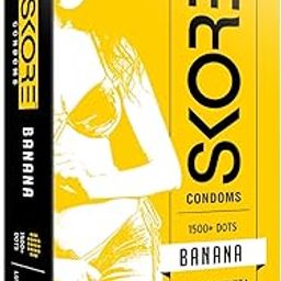 Skore Banana Flavoured Condoms 10's (Pack of 4)-11