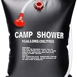 JENY Solar Shower Bag for Camping,10 gallons/20L Solar Heating Shower Bag with Removable Hose and On-Off Switchable Shower Head,Camping Accessories for Camping Beach Swimming Traveling Hiking-image-58