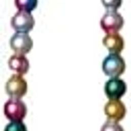Stylish White Pearls and Colorful Beaded Phone Charm | Mobile Charm | Unisex Phone Charm-image-33
