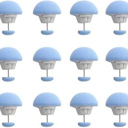 OLWICK® Mushroom Shape Duvet Clips, Non-Slip Cover Fixator, Comforter Quilt Holder with One-Key Unlock for Blanket Bed Sheet Curtain Socks Mattress Covers-image-63