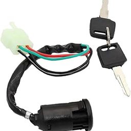 HEAVENGLOW Trade Ignition Key Lock Switch 4-Wire for 50 110 150 250CC Mini Quad ATV Dirt Bike-15