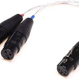 GAGACOCC 2X 3Pin XLR Female to 4 Pin XLR Female Balanced Audio Adapter-15