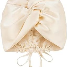 OLESILK 22 Momme Silk Hair Bonnet for Curly Hair, 100% Mulberry Silk Sleep Cap for Women-40