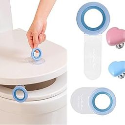 RedTicket Toilet Seat Lifter Clip | Lid Lifter with Heart Shaped Flush Button Assist For Hygienic, Manicure Safe & Clean Touch | Seat Side Holder & Cover Opener (Pack of 4)-18