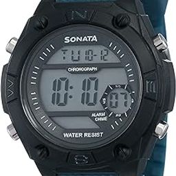 Sporty Digital Grey Round Dial Men's Sport Watch-NN77033PP03-picture-52