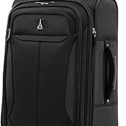 Tourlite Softside 2-Piece Set, Expandable Luggage with 4 Spinner Wheels, Lightweight Suitcase, 21" Carry-On, 25" Checked Medium, Black, Black, Carry-On 21-Inch, Luggage-image-70
