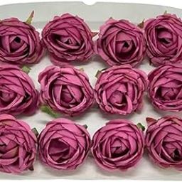 Wrap Concepts Peony Head Flower (Heather Mauve)-image-6