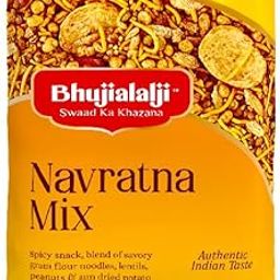 Bhujialalji Navratna Mixture (pack of 1) 150g| All time favourite indian snacks/Namkeen | Ready to eat | Crispy & Light snacks-image-72