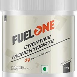 FUELONE Creatine Monohydrate (Unflavoured, 100g, 33 Servings) | Micronized & Instantized Formula-10