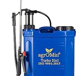 Turbo 2-in-1 Battery & Manual Agriculture Sprayer Pump - (16L Tank), Knapsack Sprayer for Agriculture, Gardening & Sanitizing | 12Vx8AH Battery | Includes Videos & Guides-27